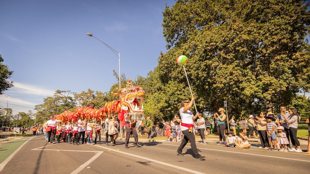 PowerFM Ballarat Begonia Festival Parade image